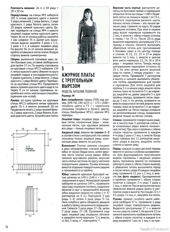 Вязаные модели в журнале «Азбука вязания №4 2022»
