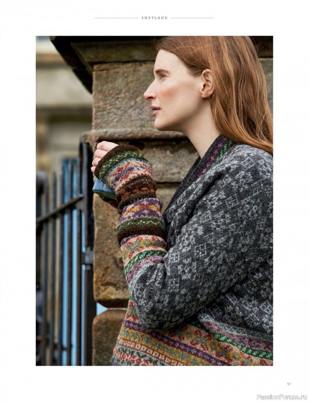 Вязаные проекты в книге «Shetland»