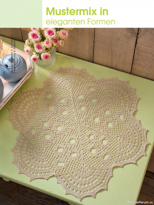 Вязаные проекты спицами в журнале «Hakeln Kreativ №6 2025»