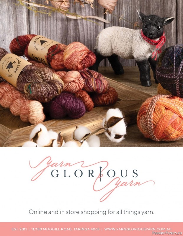 Вязаные проекты спицами в журнале «Homespun Knitting №3 2022»