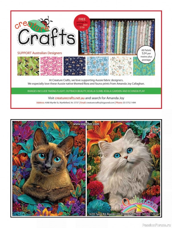 Коллекция проектов для рукодельниц в журнале &laquo;Quilters Companion №137 2026&raquo;