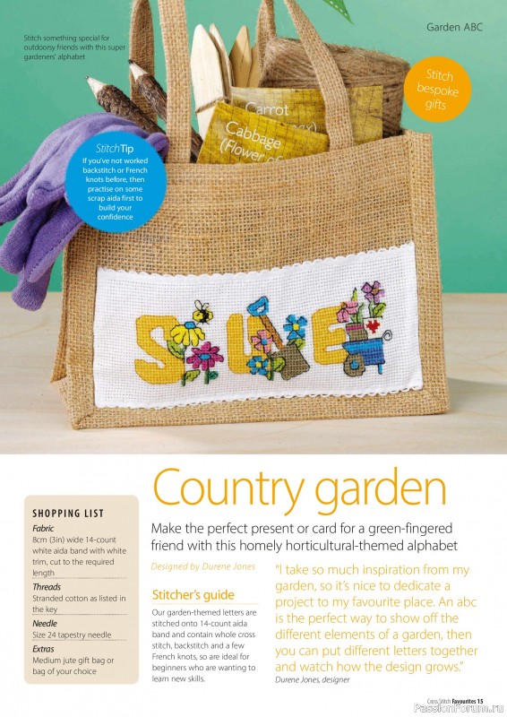 Коллекция вышивки в журнале «Cross Stitch Favourites №43 2025»