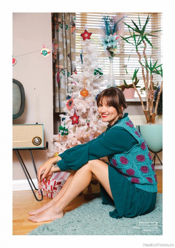 Вязаные проекты крючком в журнале «Inside Crochet №184 2025»