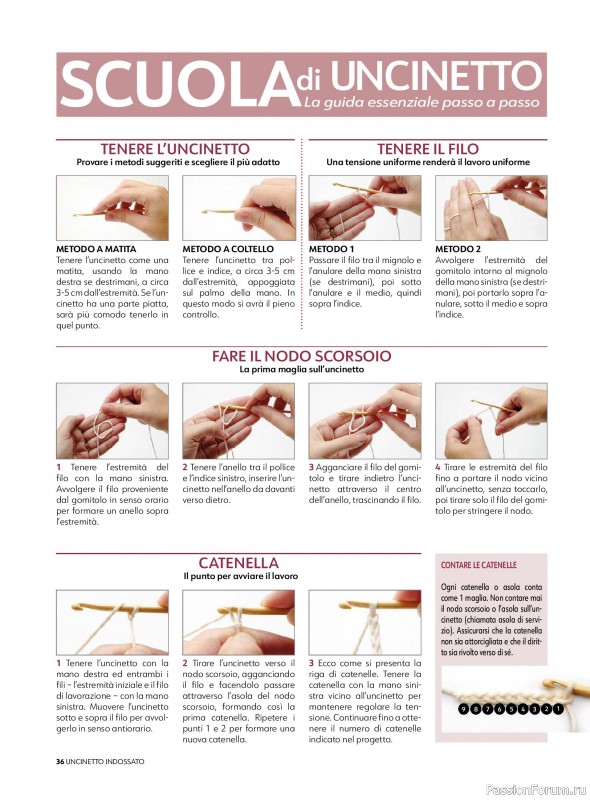 Вязаные проекты в журнале &laquo;Uncinetto Indossato №15 2026&raquo;