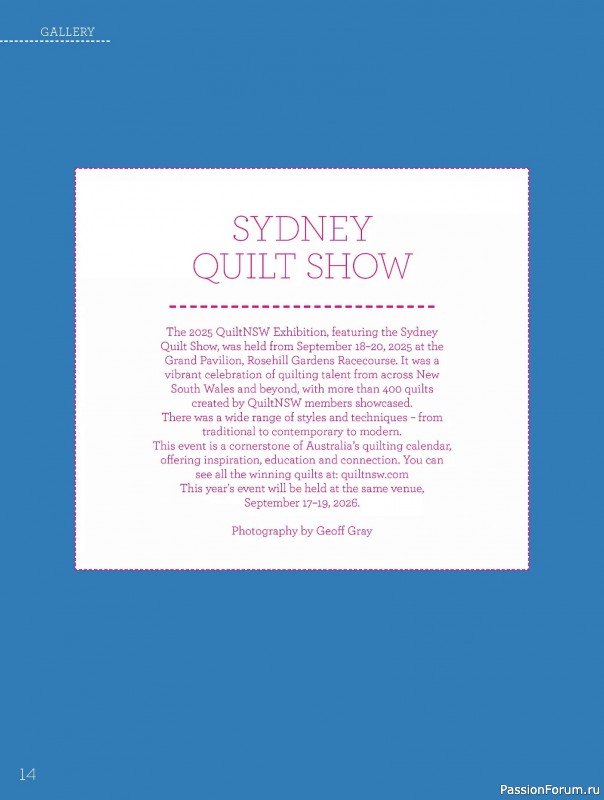 Коллекция проектов для рукодельниц в журнале &laquo;Quilters Companion №137 2026&raquo;