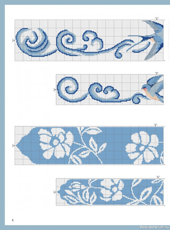 Коллекция вышивки в журнале &laquo;Mani di Fata - A Punto Croce - Marzo 2026&raquo;