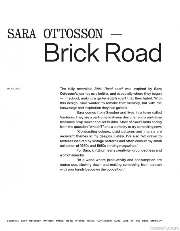 Вязаные модели в журнале «Laine Magazine №23 2025 Winter».