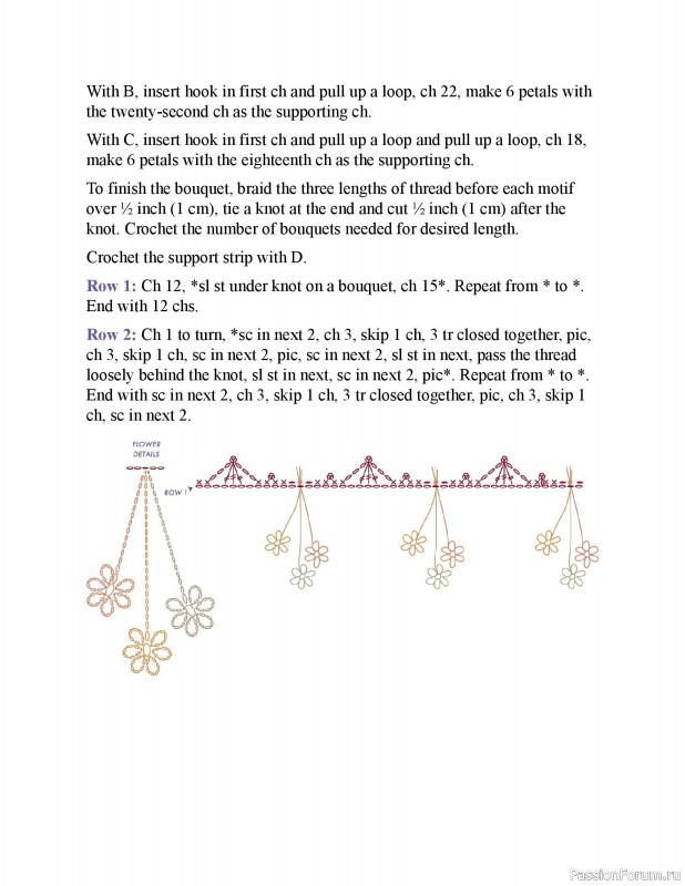 Вязаные проекты в книге &laquo;150 Crochet Borders&raquo;. Часть 3