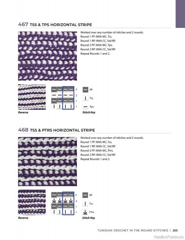 Вязаные проекты в книге « Tunisian Crochet». Продолжение 2