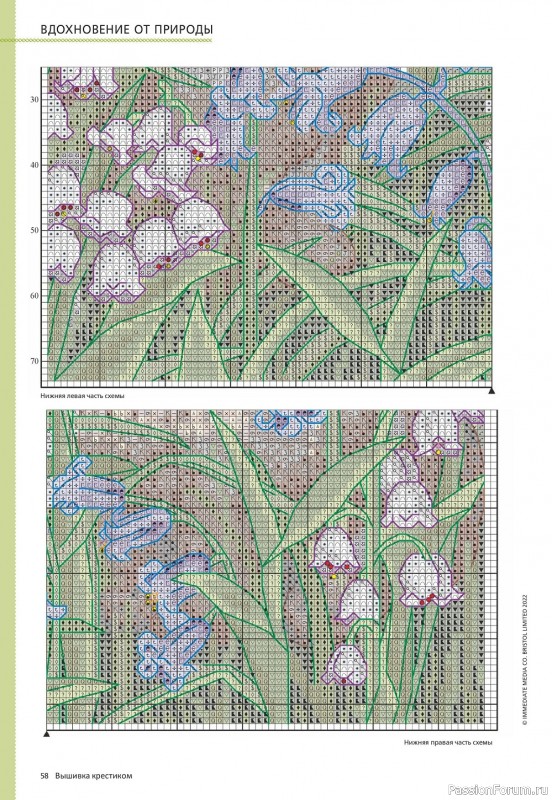 Идеи для вышивания в журнале «Вышивка крестиком №1 2022»