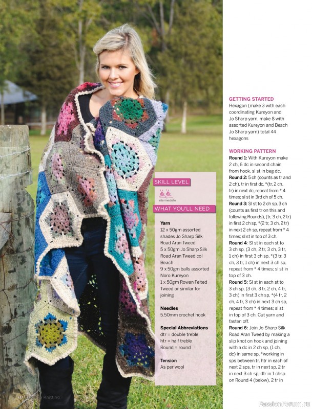 Вязаные модели спицами в журнале «Creative Knitting №89 2025»