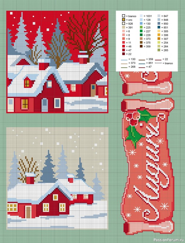 Коллекция проектов для рукодельниц в журнале «Mani di Fata Speciale Punto Croce - Natale 2025»