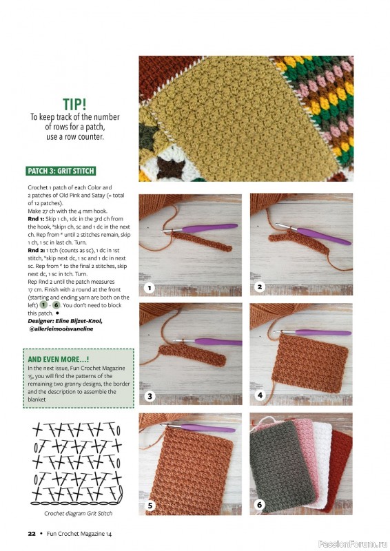 Вязаные проекты крючком в журнале «Fun Crochet Magazine №14 2023»