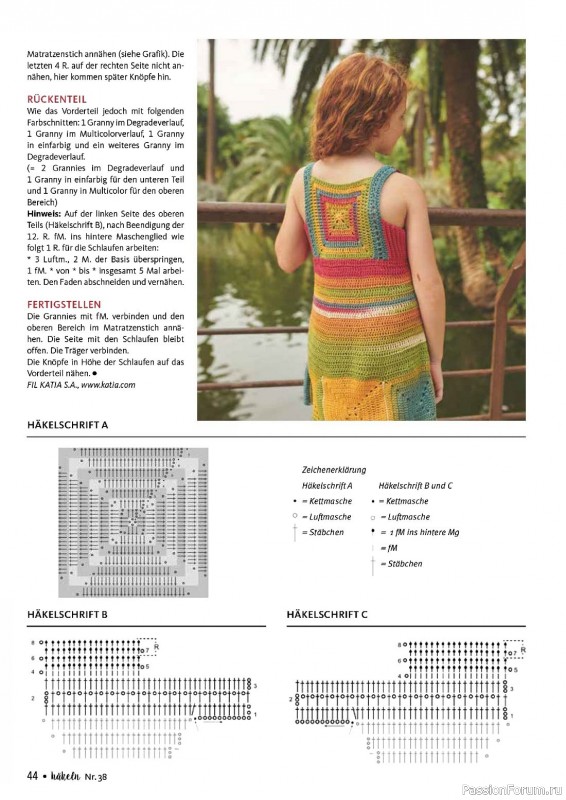Вязаные проекты крючком в журнале «Hakeln Das MaschenMagazin №38 2023»
