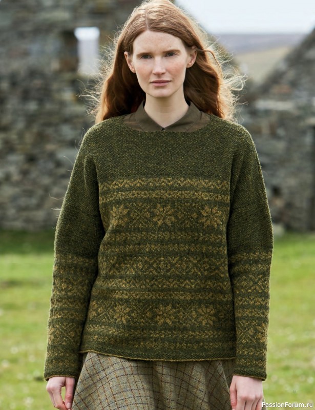Вязаные проекты в книге «Shetland»