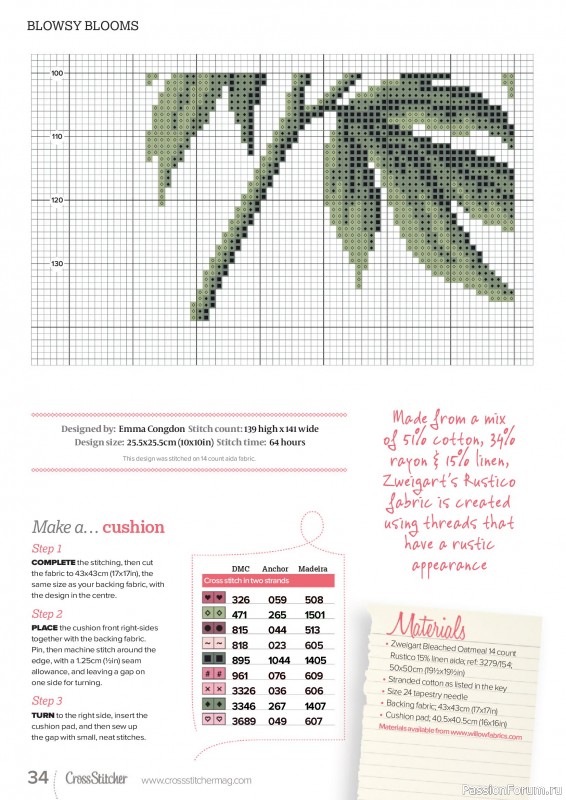 Коллекция вышивки в журнале &laquo;CrossStitcher №439 2026&raquo;