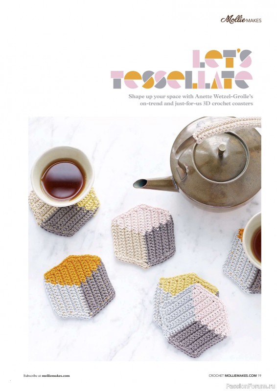 Вязаные проекты в журнале &laquo;Mollie Makes - Crochet 2026&raquo;