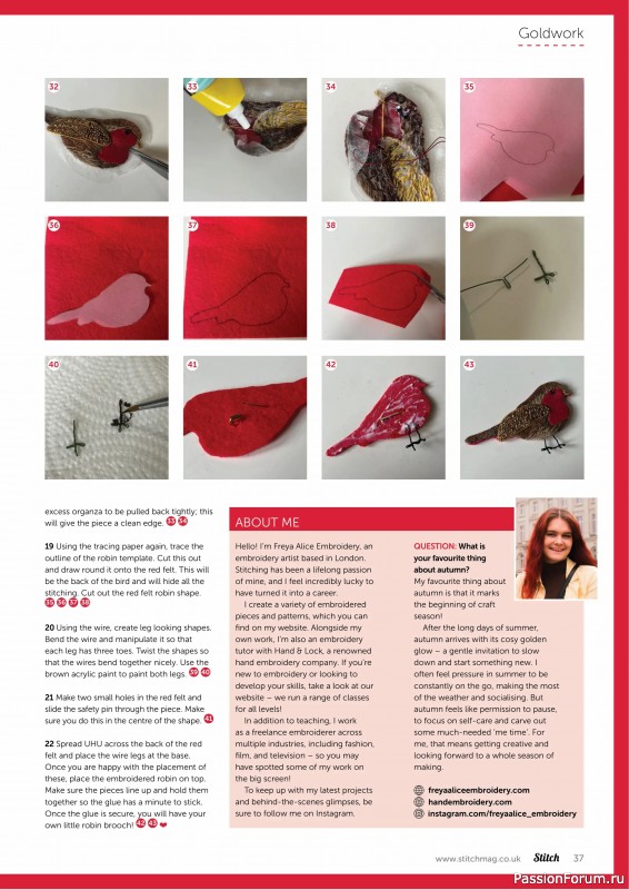 Коллекция проектов для рукодельниц в журнале «Stitch Magazine №157 2025»