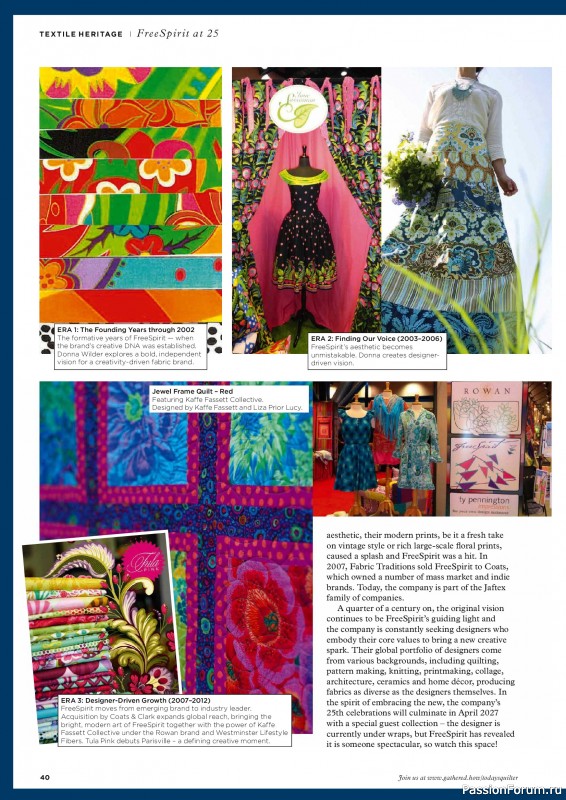Коллекция проектов для рукодельниц в журнале &laquo;Todays Quilter №141 2026&raquo;