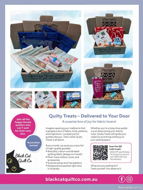 Коллекция проектов для рукодельниц в журнале &laquo;Quilters Companion №137 2026&raquo;