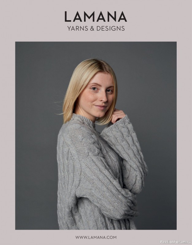 Вязаные модели в журнале «Laine Magazine №23 2025 Winter».