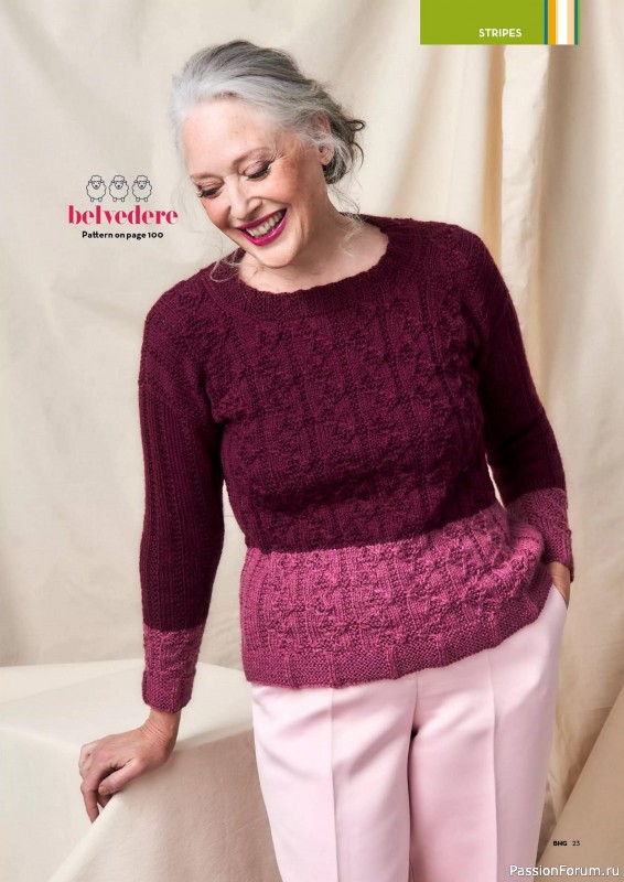 Вязаные проекты спицами в журнале «Better Homes and Gardens Specials - Knit & Crochet 2025»