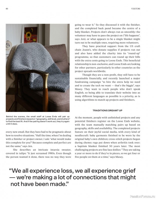 Вязаные модели в журнале «Laine Magazine №23 2025 Winter».