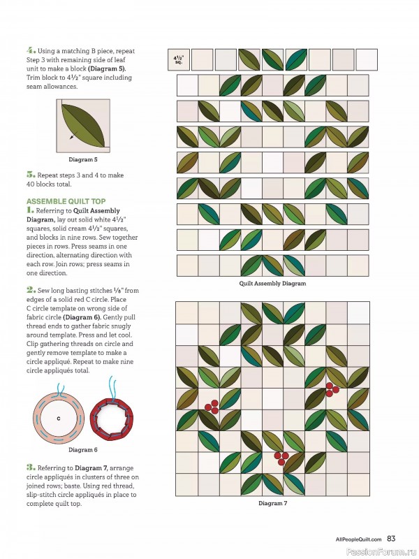 Коллекция проектов для рукодельниц в журнале «American Patchwork & Quilting №197 2025»