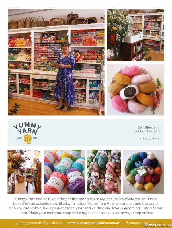 Коллекция проектов для рукодельниц в журнале «Australian Homespun №218 2025»