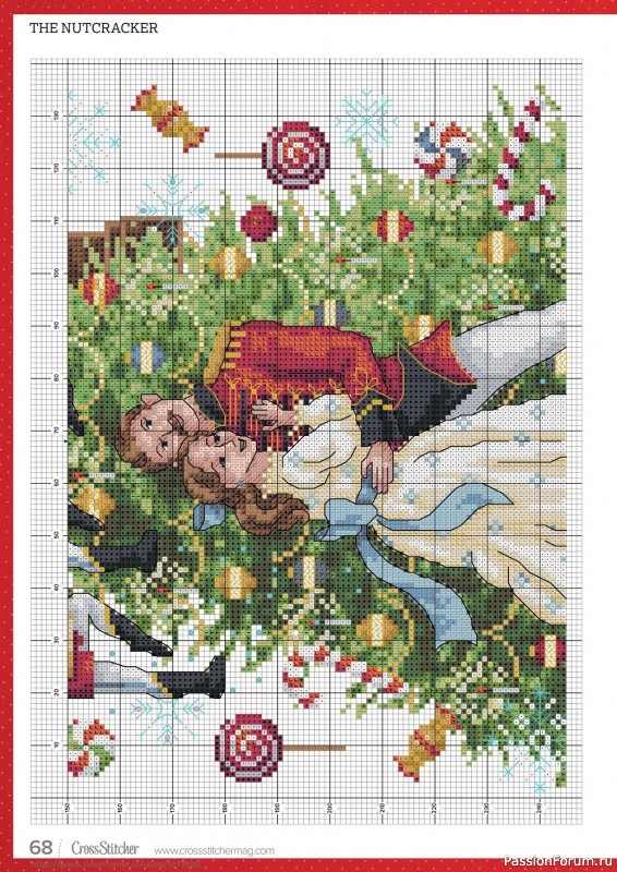 Коллекция вышивки в журнале «CrossStitcher №391 2023»