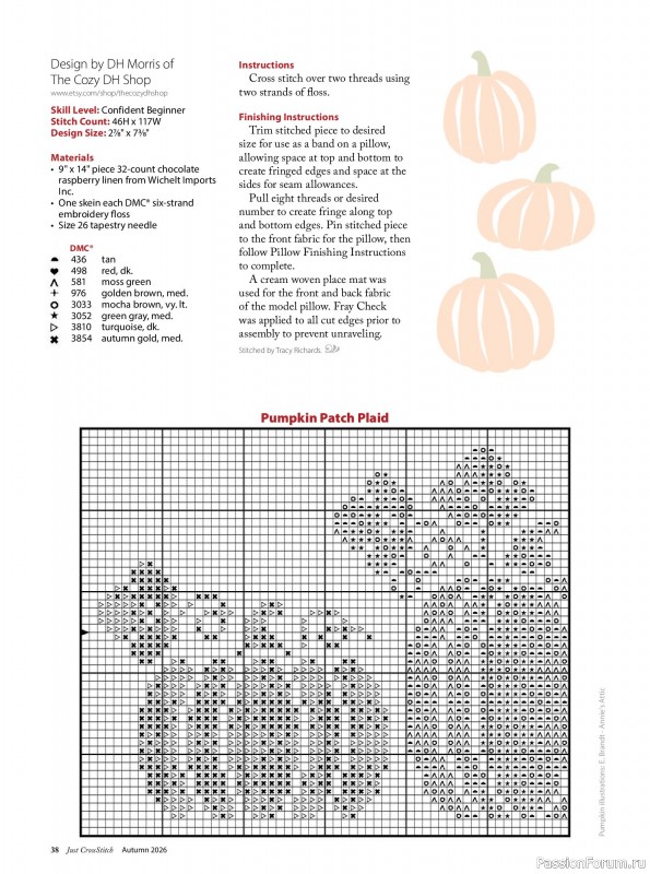 Коллекция вышивки в журнале &laquo;Just CrossStitch - Autumn 2026&raquo;