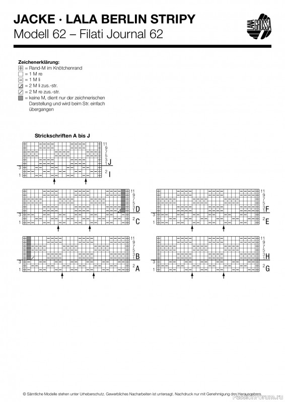 Вязаные проекты в журнале «Lana Grossa Filati №62 2021». Продолжение