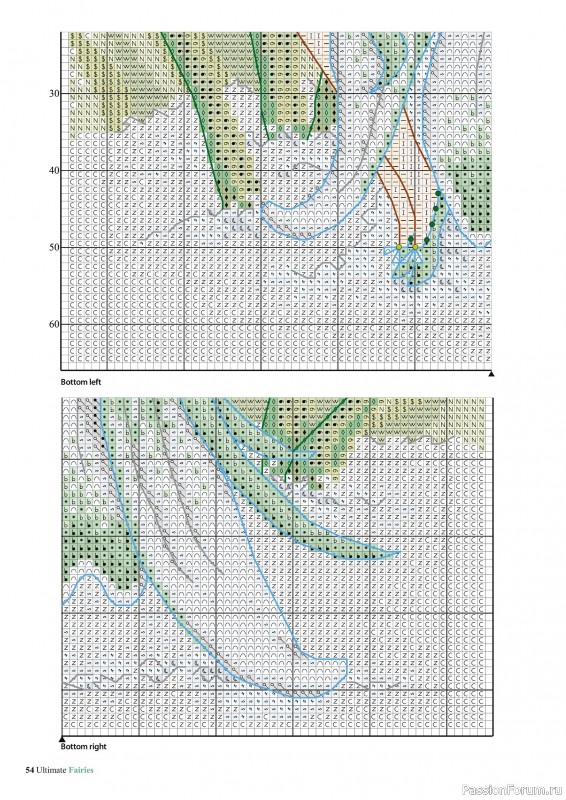 Коллекция вышивки в журнале «Ultimate CrossStitch Faries - November 2025»