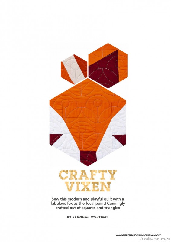 Коллекция проектов для рукодельниц в журнале «Love Patchwork & Quilting №157 2025»