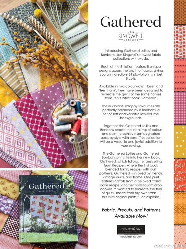 Коллекция проектов для рукодельниц в журнале «American Patchwork & Quilting №201 2026»