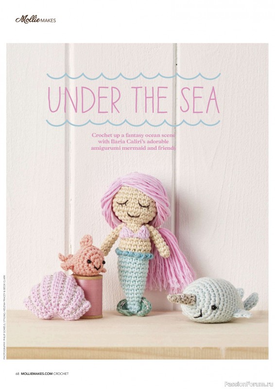 Вязаные проекты в журнале &laquo;Mollie Makes - Crochet 2026&raquo;