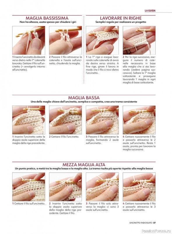 Вязаные проекты в журнале &laquo;Uncinetto Indossato №15 2026&raquo;