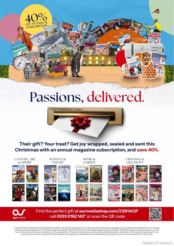 Коллекция проектов для рукодельниц в журнале «Love Patchwork & Quilting №157 2025»