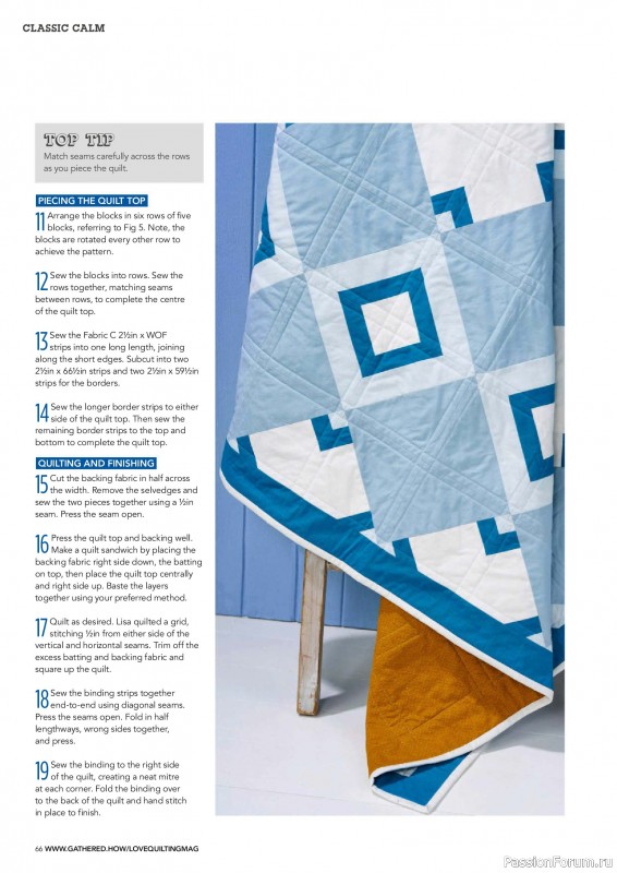 Коллекция проектов для рукодельниц в журнале «Love Patchwork & Quilting №157 2025»