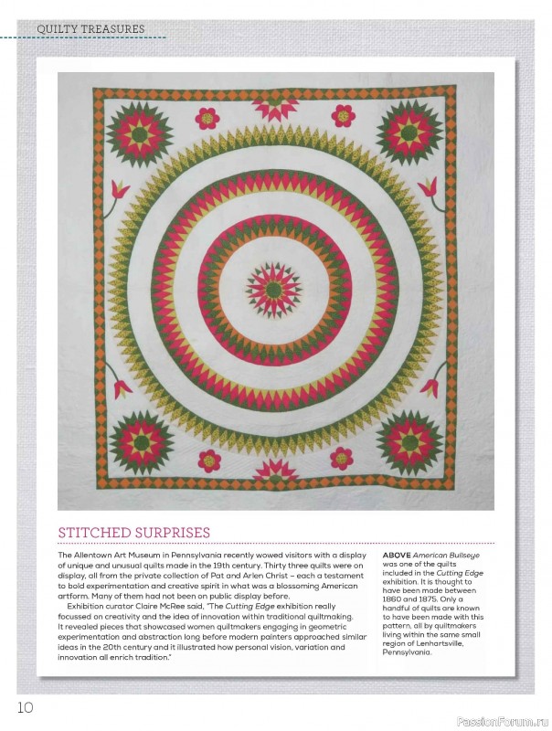 Коллекция проектов для рукодельниц в журнале &laquo;Quilters Companion №137 2026&raquo;