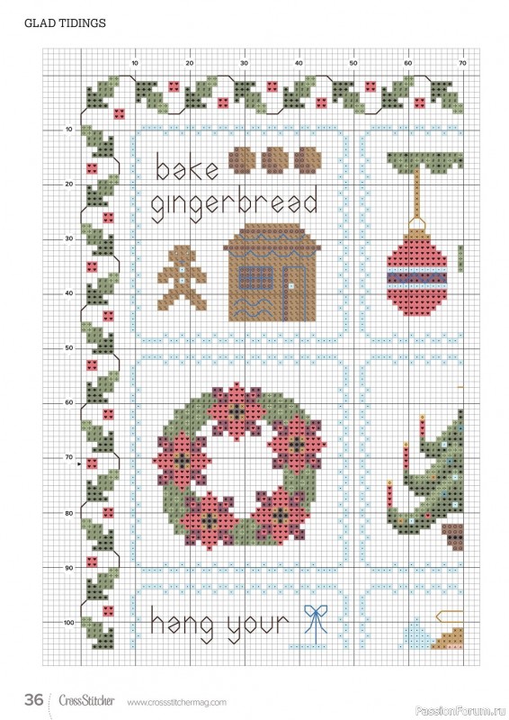 Коллекция вышивки в журнале «CrossStitcher №391 2023»