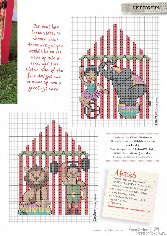 Коллекция вышивки в журнале «CrossStitcher №419 2025»