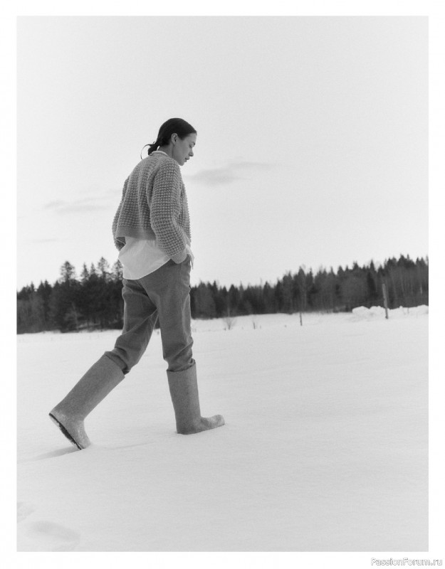 Вязаные модели в журнале «Laine Magazine №23 2025 Winter».