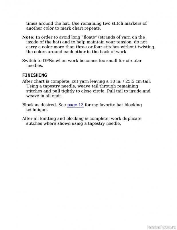 Вязаные проекты в книге «Knitting the U.S.A.». Часть 3