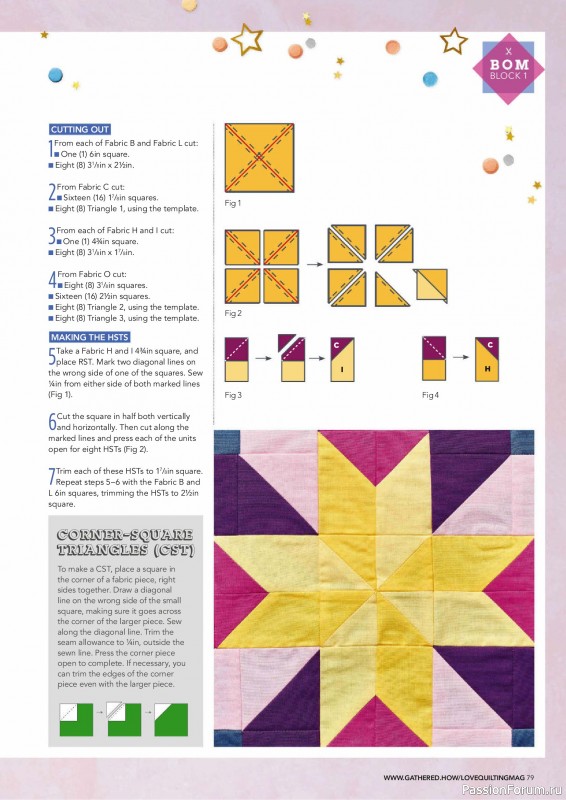 Коллекция проектов для рукодельниц в журнале «Love Patchwork & Quilting №157 2025»