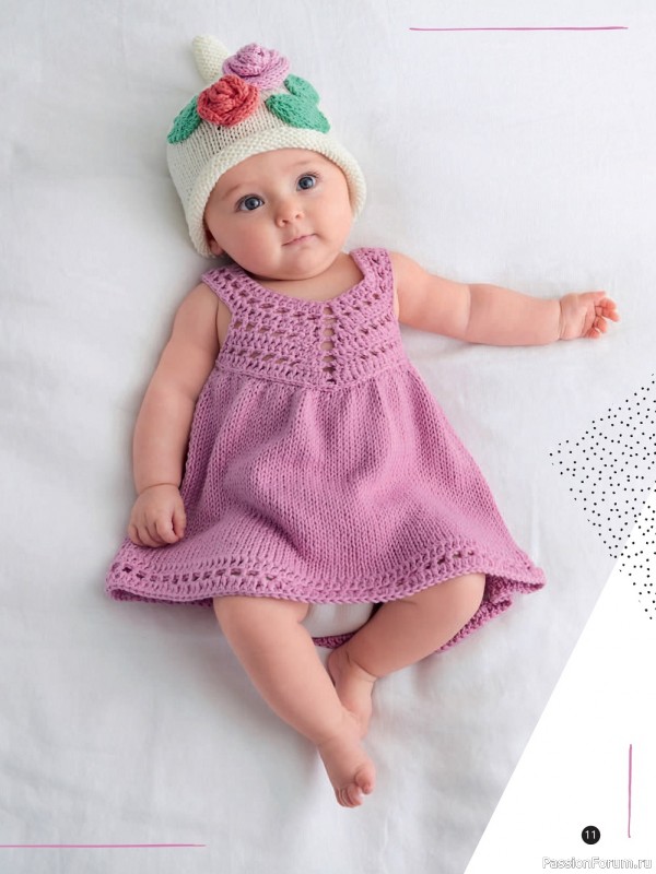 Вязаные модели для детей в журнале «Baby Maschenmode №52 2022»