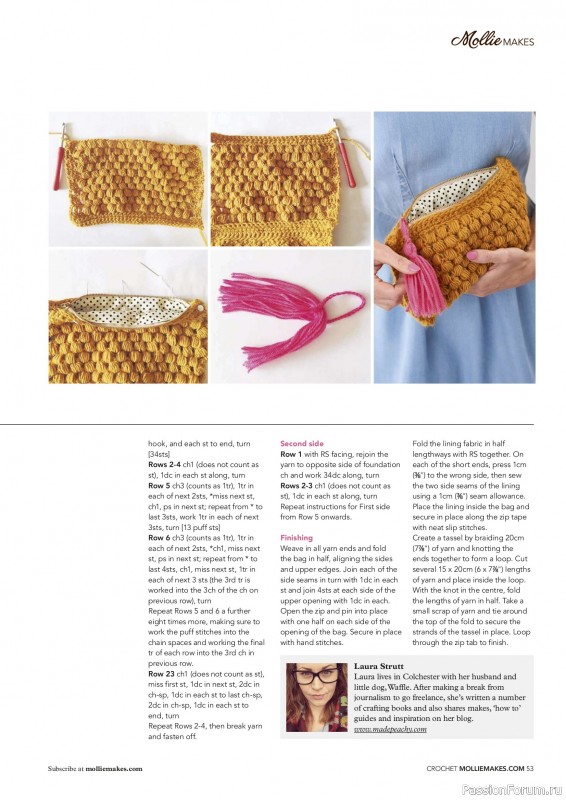 Вязаные проекты в журнале &laquo;Mollie Makes - Crochet 2026&raquo;