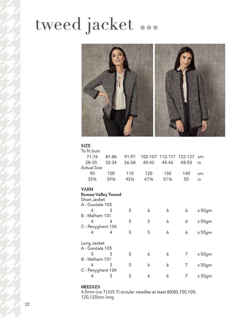 Коллекция элегантных дизайнов в книге &quot;Classic Tweed Style 2020&quot;