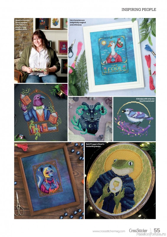 Коллекция вышивки в журнале &laquo;CrossStitcher №432 2026&raquo;
