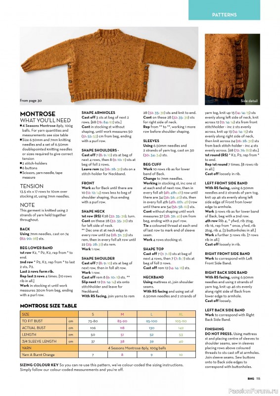 Вязаные проекты спицами в журнале «Better Homes and Gardens Specials - Knit & Crochet 2025»